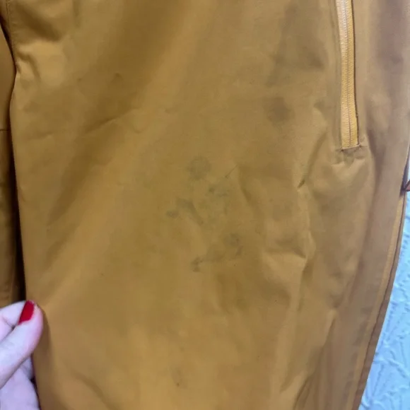 Marmot Small Mustard Colored Ski Pants - Picture 7 of 8